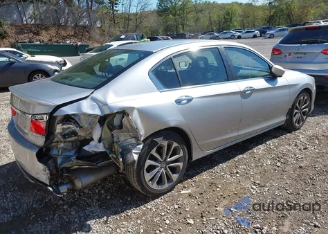 2014 Honda Accord Sport z USA, uszkodzony, nr VIN 1HGCR2F57EA030181